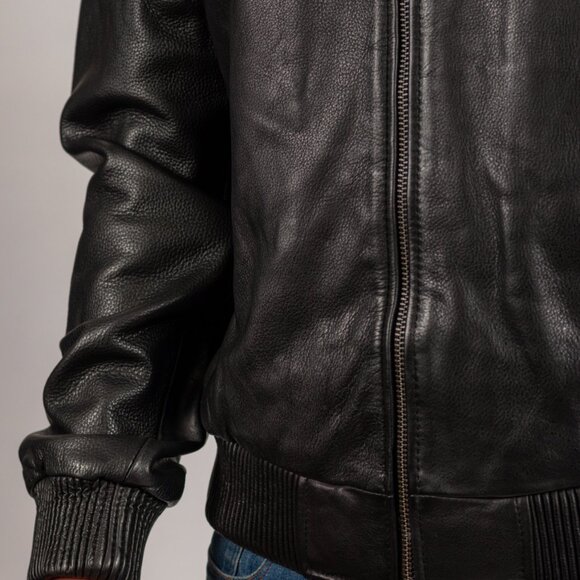 Castor - Mens Fashion Leather Jacket - Picture 3 of 6
